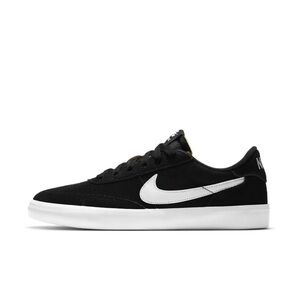 Size 10-11.5 Nike Mens Heritage Vulc SB Black White Shoes No Lid